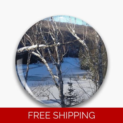 Le Studio Pin Lake Perry Winter 2019 from Roof Top